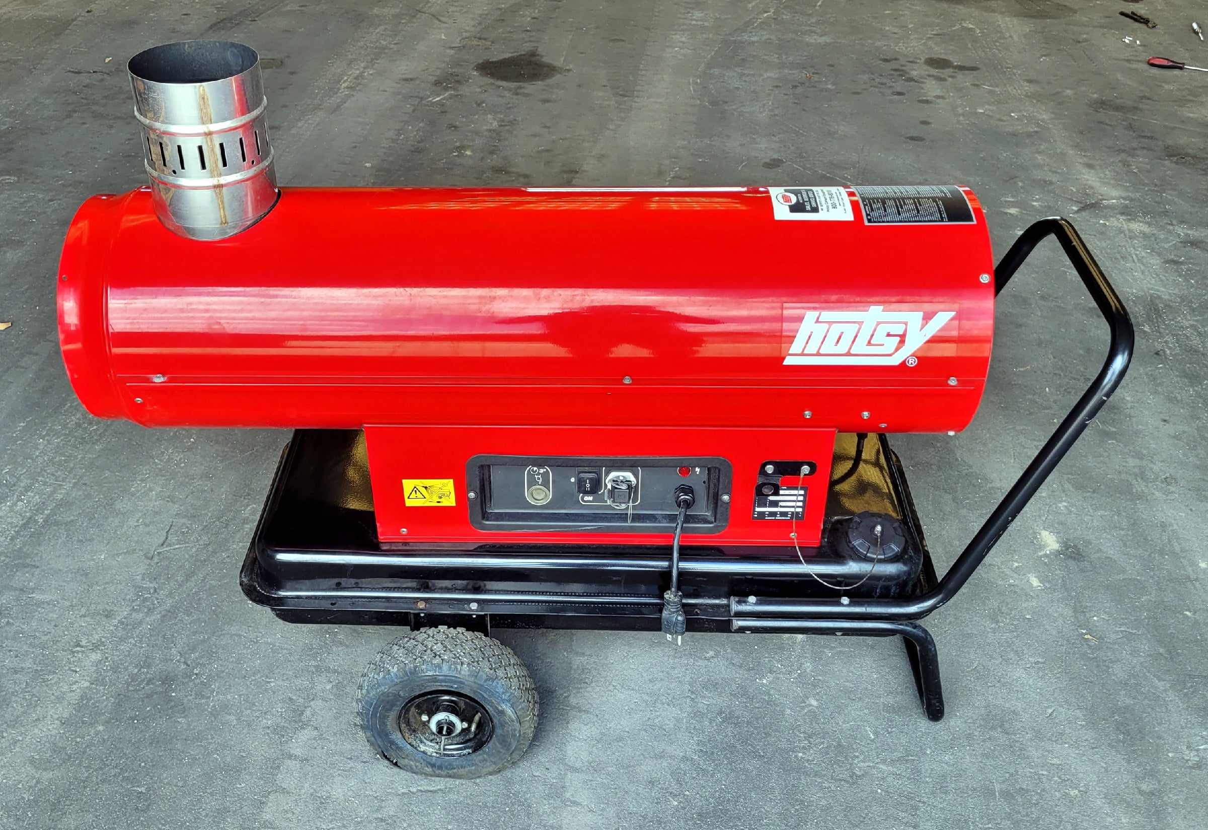 DEMO - Hotsy Redhot Cannon 100 Fuel Oil Heater