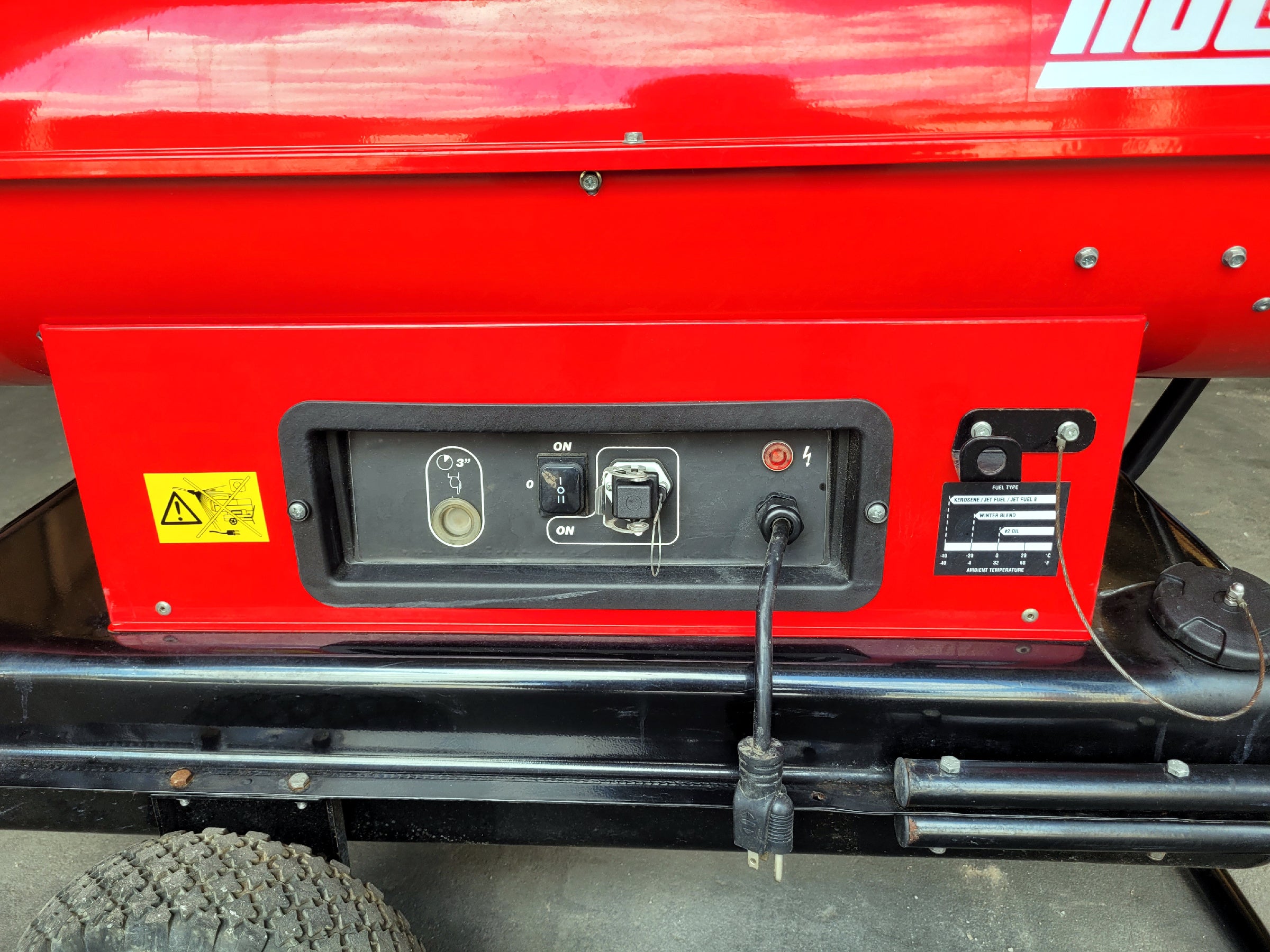 DEMO - Hotsy Redhot Cannon 100 Fuel Oil Heater