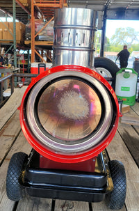 SOLD MARCH 2025 - NEW Hotsy Redhot Cannon 100