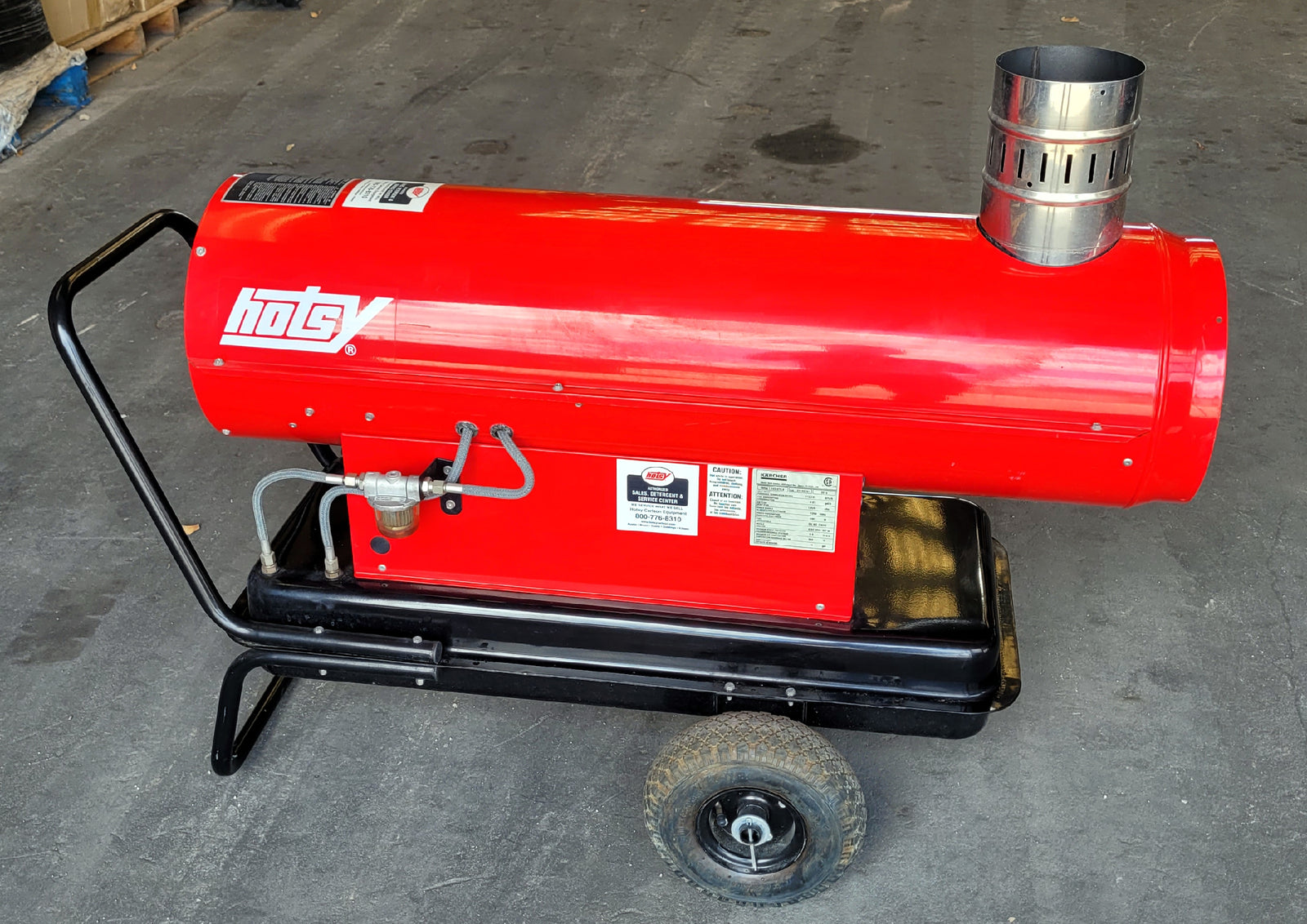 DEMO - Hotsy Redhot Cannon 100 Fuel Oil Heater