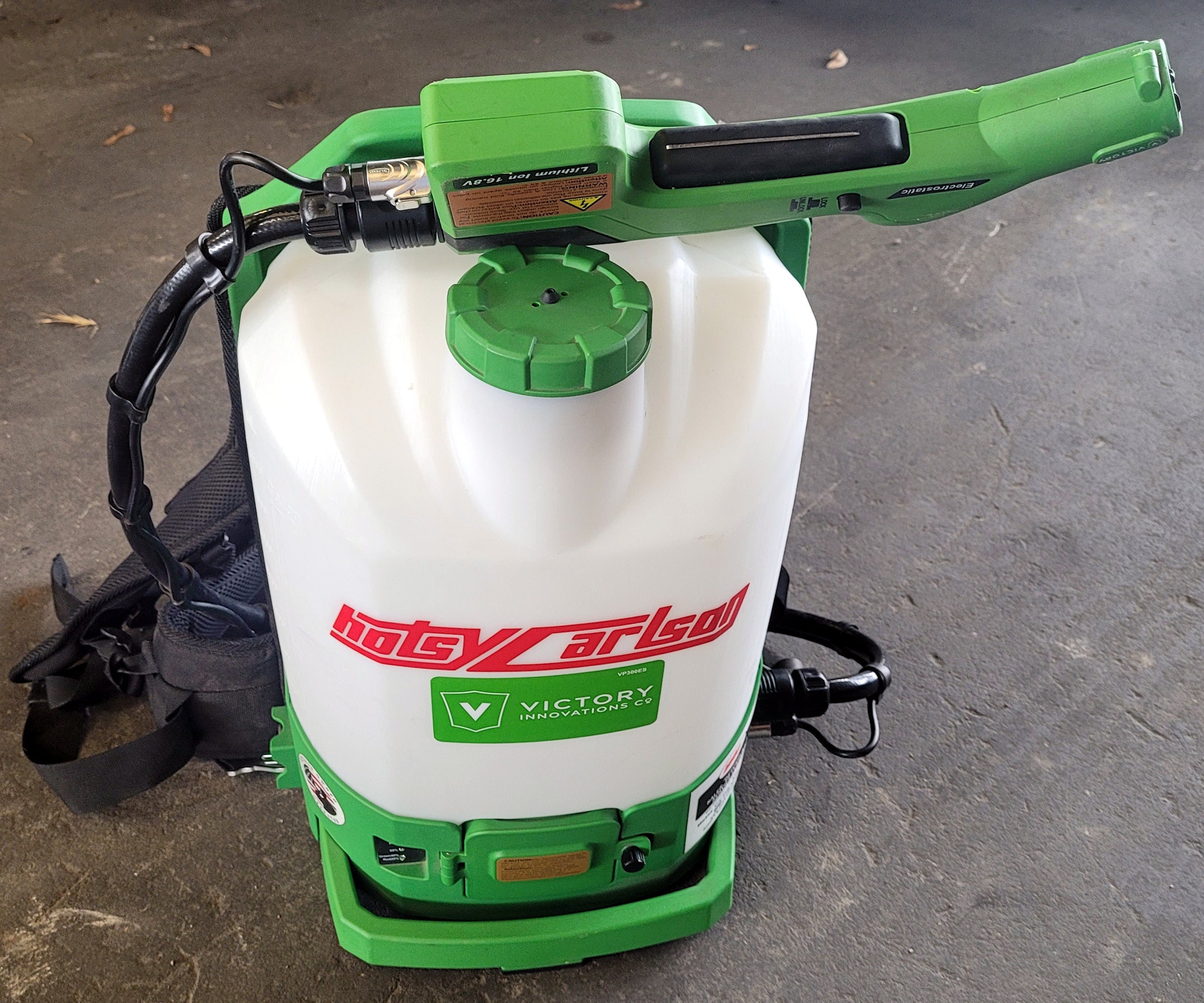Victory Innovations VP300ES Professional Electrostatic Backpack Sprayer