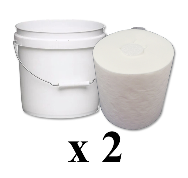 1100ct Dry Wipe Kits - DIY Wet Wipes - (1 CASE)